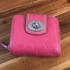 Coach Pink Wallet